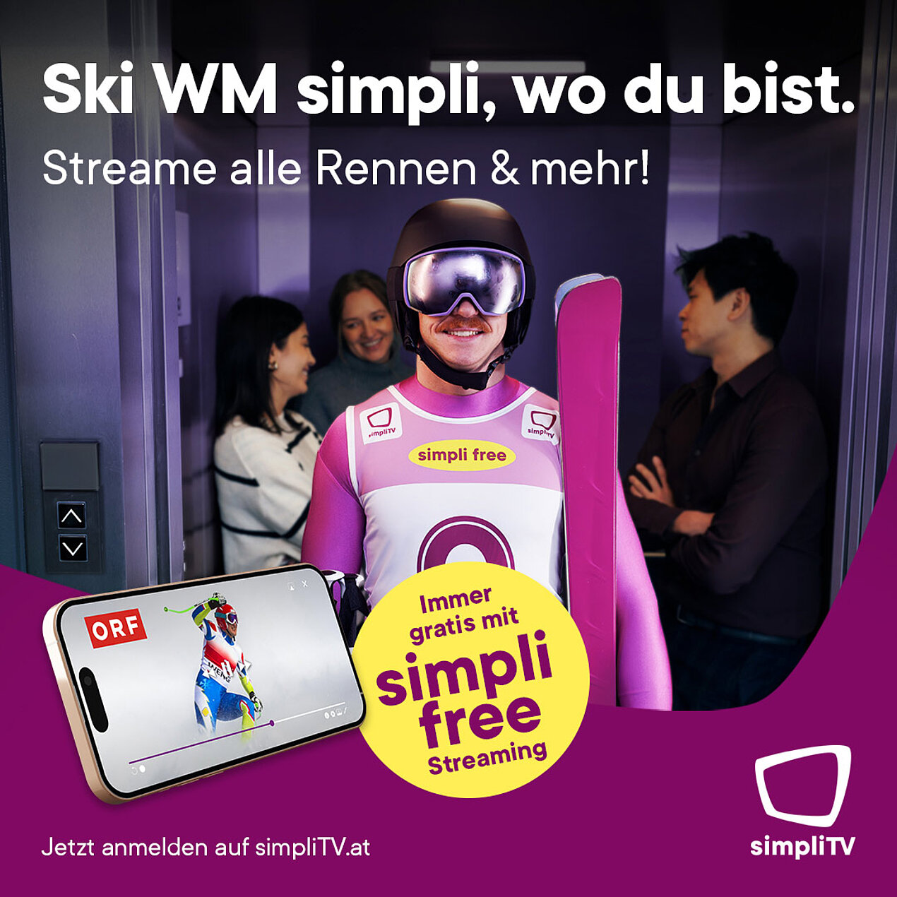 simpliTV Sujet Ski WM